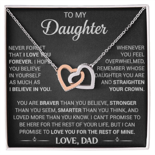 To My Daughter - Whenever You Feel Overwhelmed - Love Dad