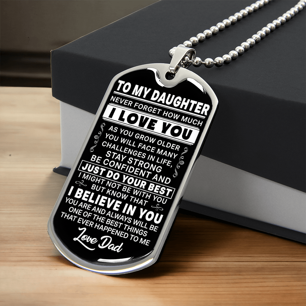 To My Daughter - As You Grow Older - FREE SHIPPING INCLUDED