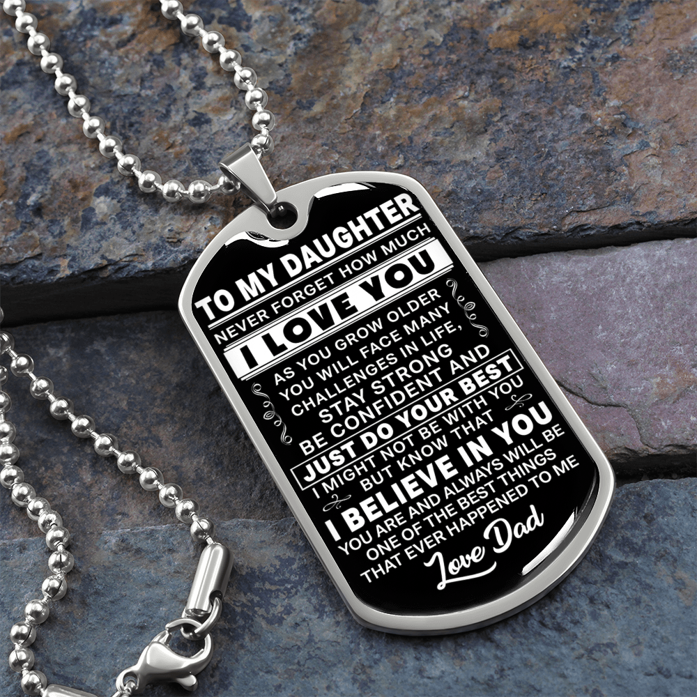 To My Daughter - As You Grow Older - FREE SHIPPING INCLUDED