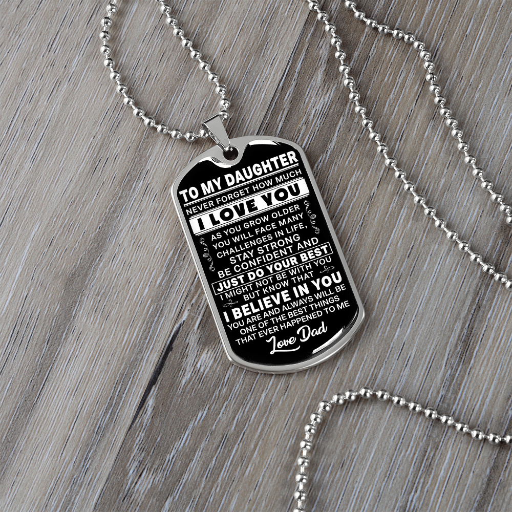 To My Daughter - As You Grow Older - FREE SHIPPING INCLUDED