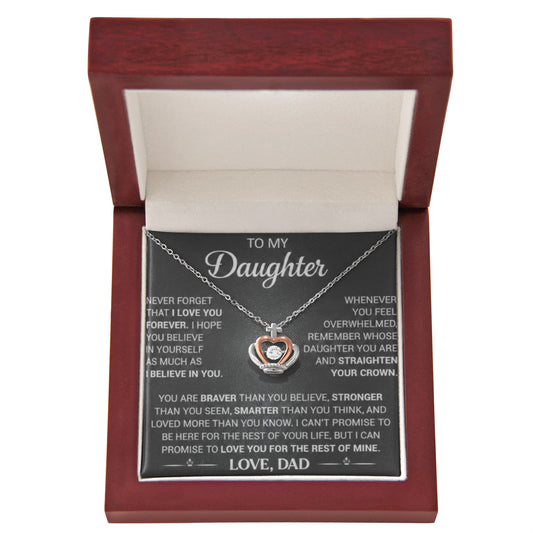 To My Daughter - Straighten Your Crown - Love Dad
