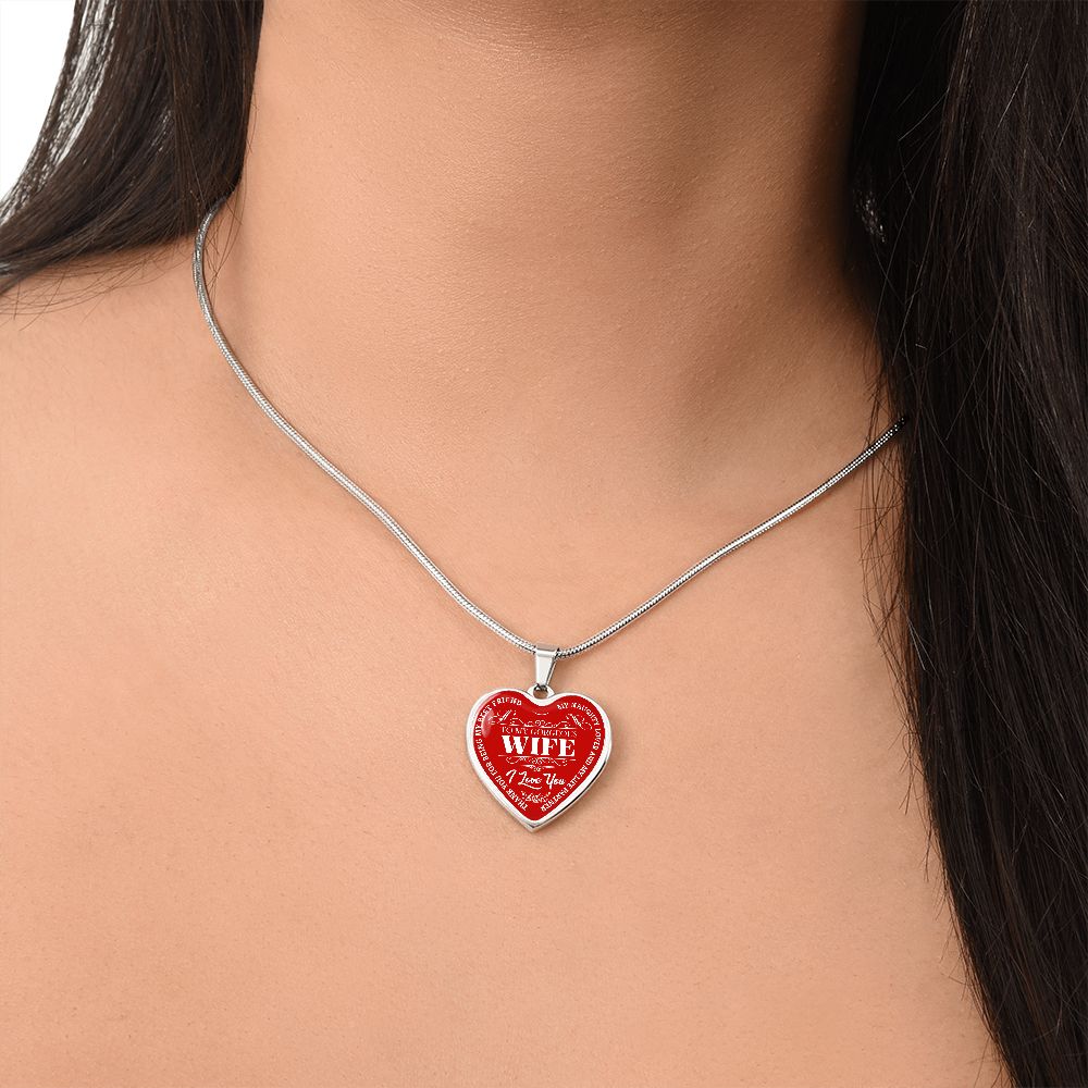 To My Gorgeous Wife - Red